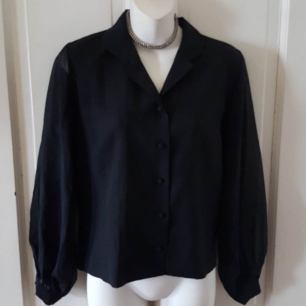 Jami Vintage Sheer Blouse